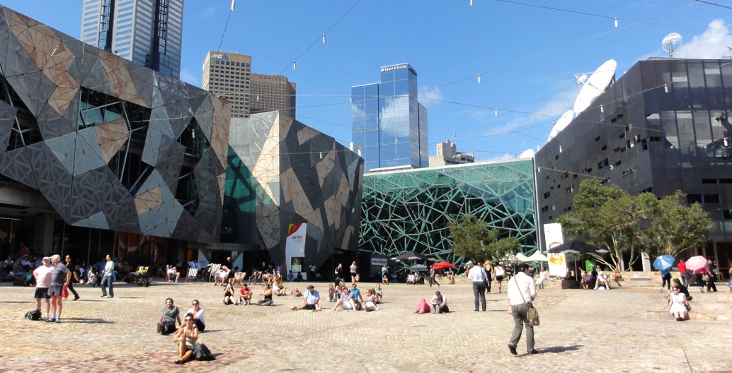 Federation Square plays host to a range of events and programs. Image: eGuide Travel