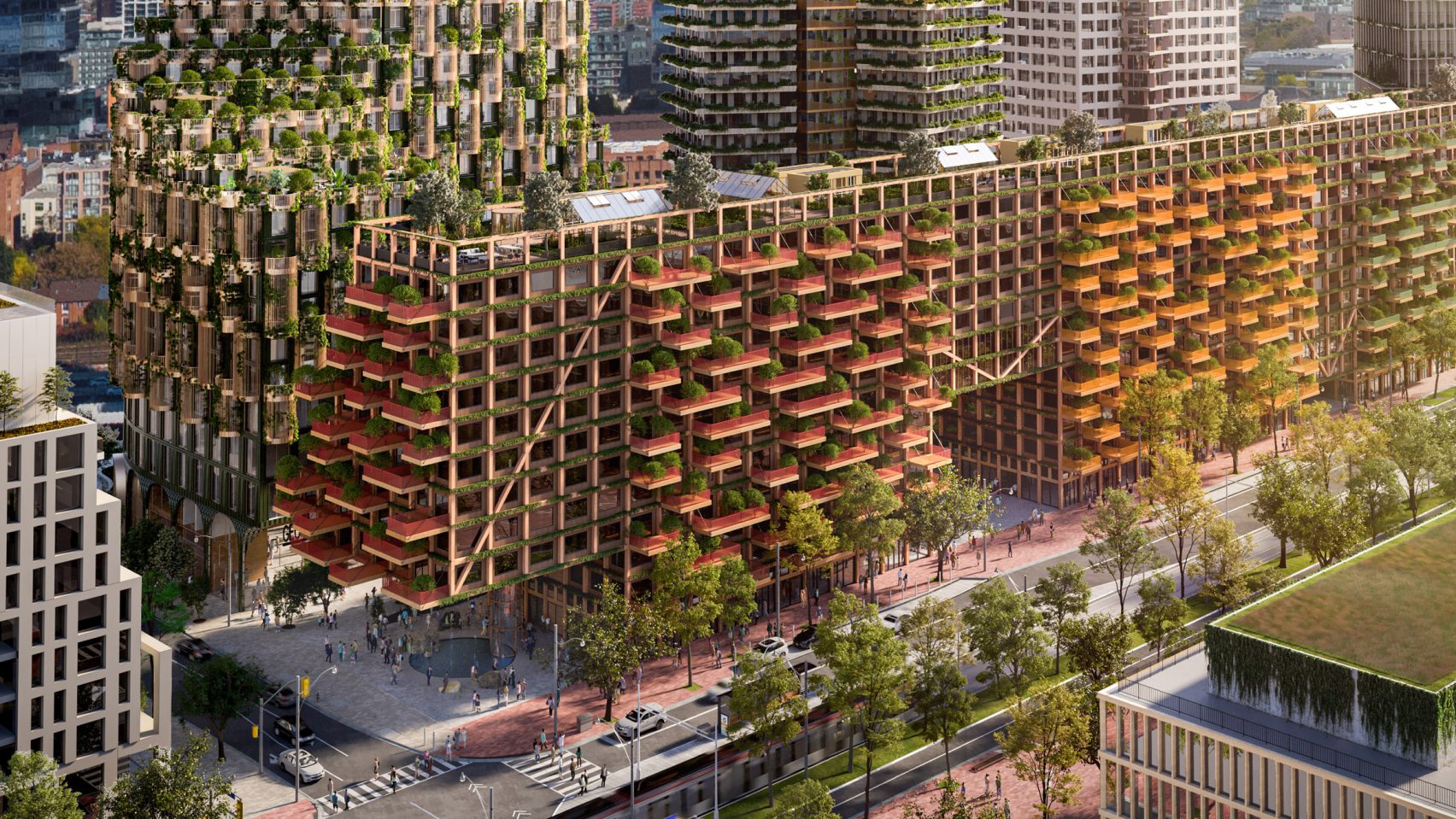 Adjaye Mass Timber Plants Quayside Toronto- Dezeen